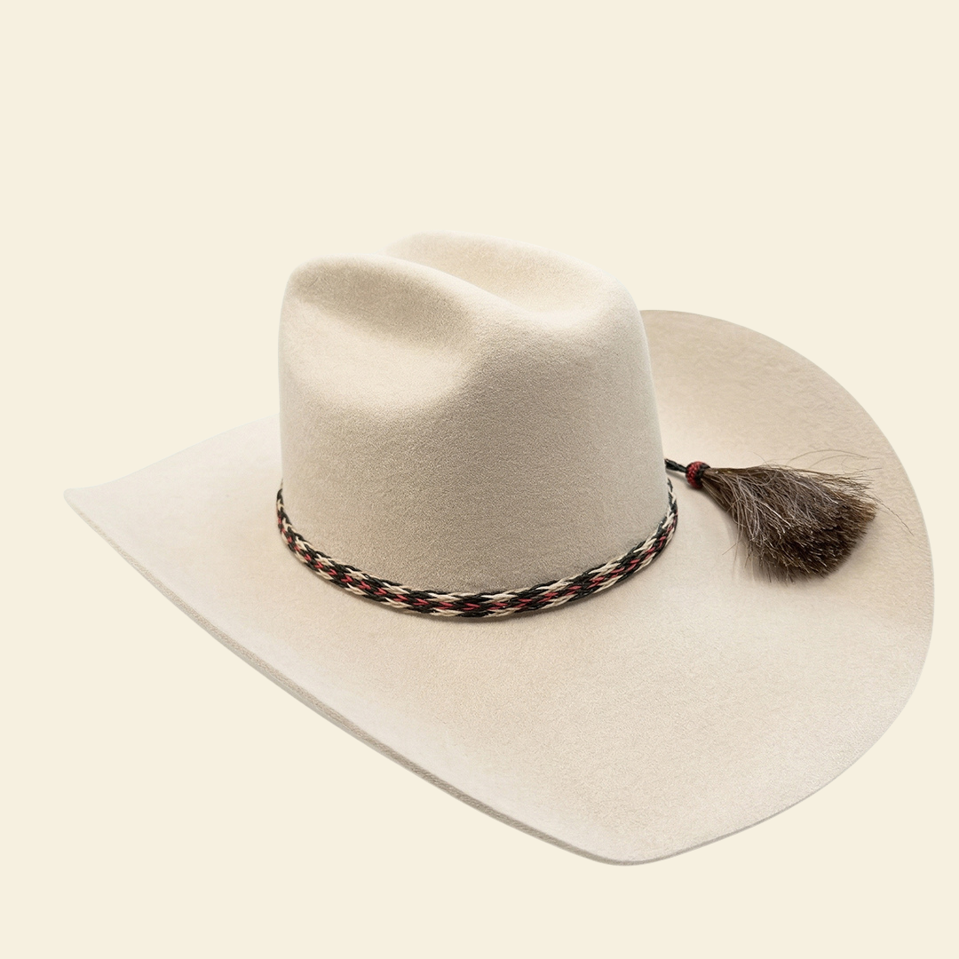 Outback King | Luxury Wool Felt | Cattleman | Silver Belly