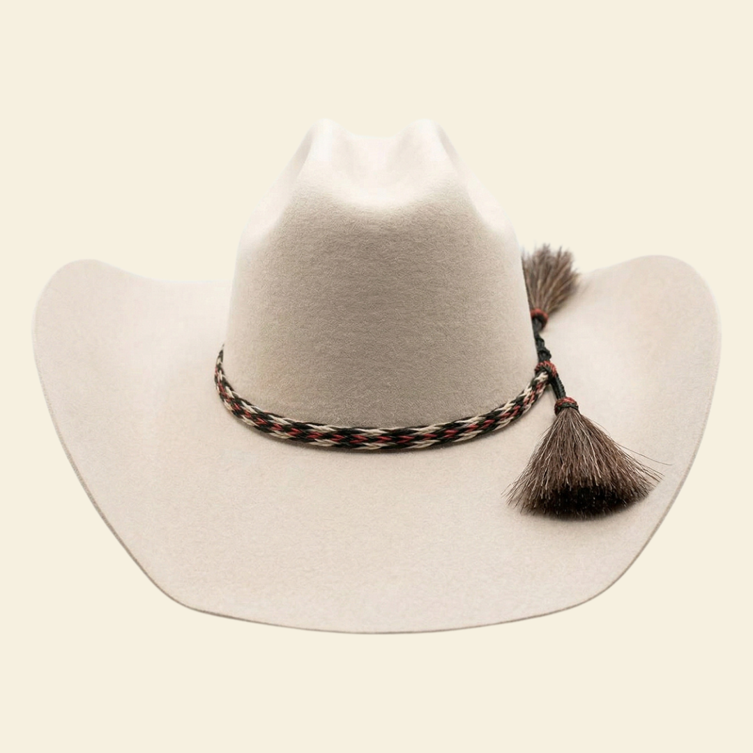 Outback King | Luxury Wool Felt | Cattleman | Silver Belly