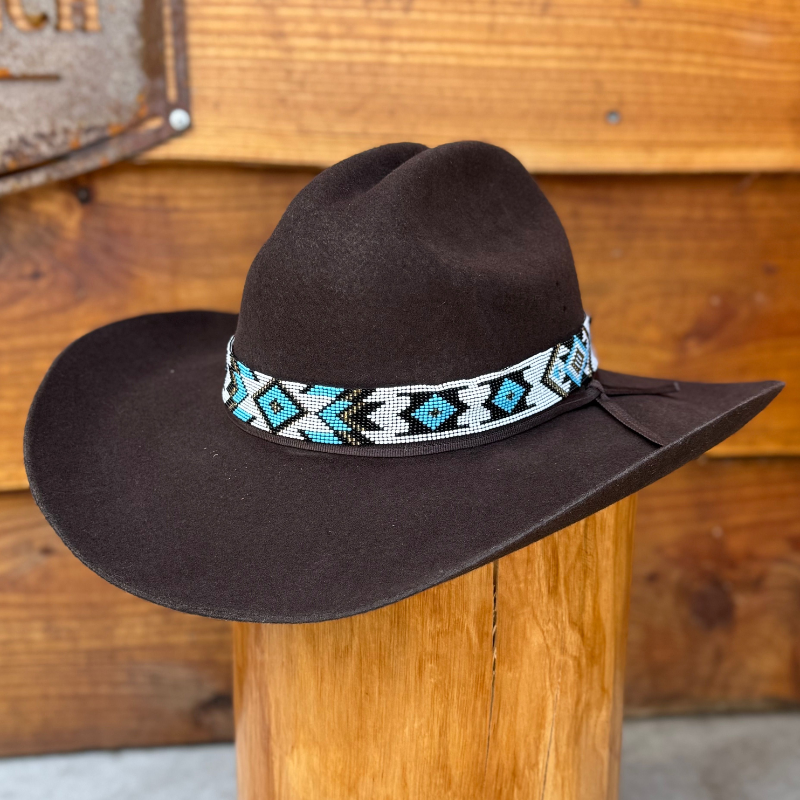 Outback King | Beaded Hat Band | Wide – Outback Kings display picture 2