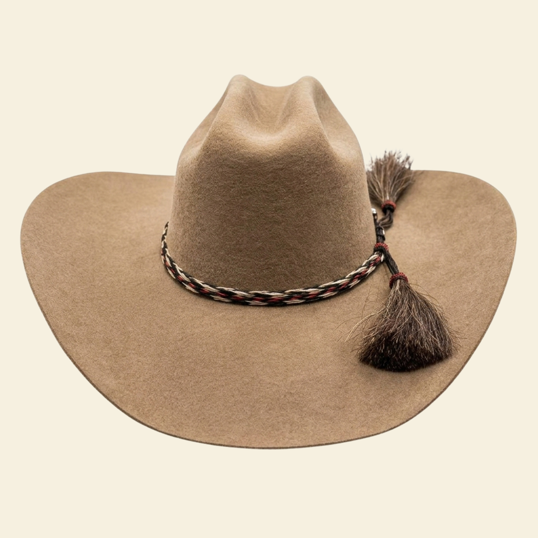 Outback King | Luxury Wool Felt | Cattleman | Sand
