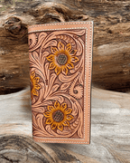 Outback King | Cowboy Wallet | Sunflower