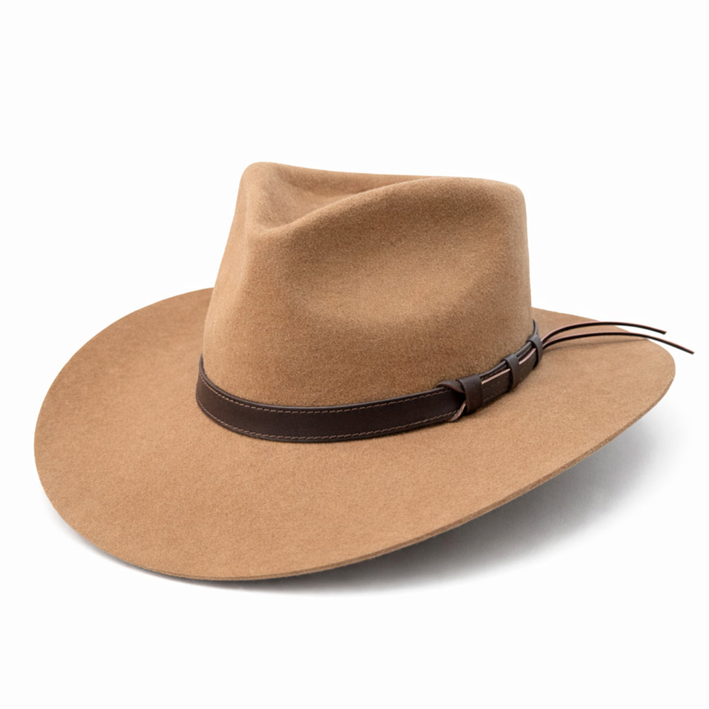 Outback King | Luxury Wool Felt | Big River | Sand