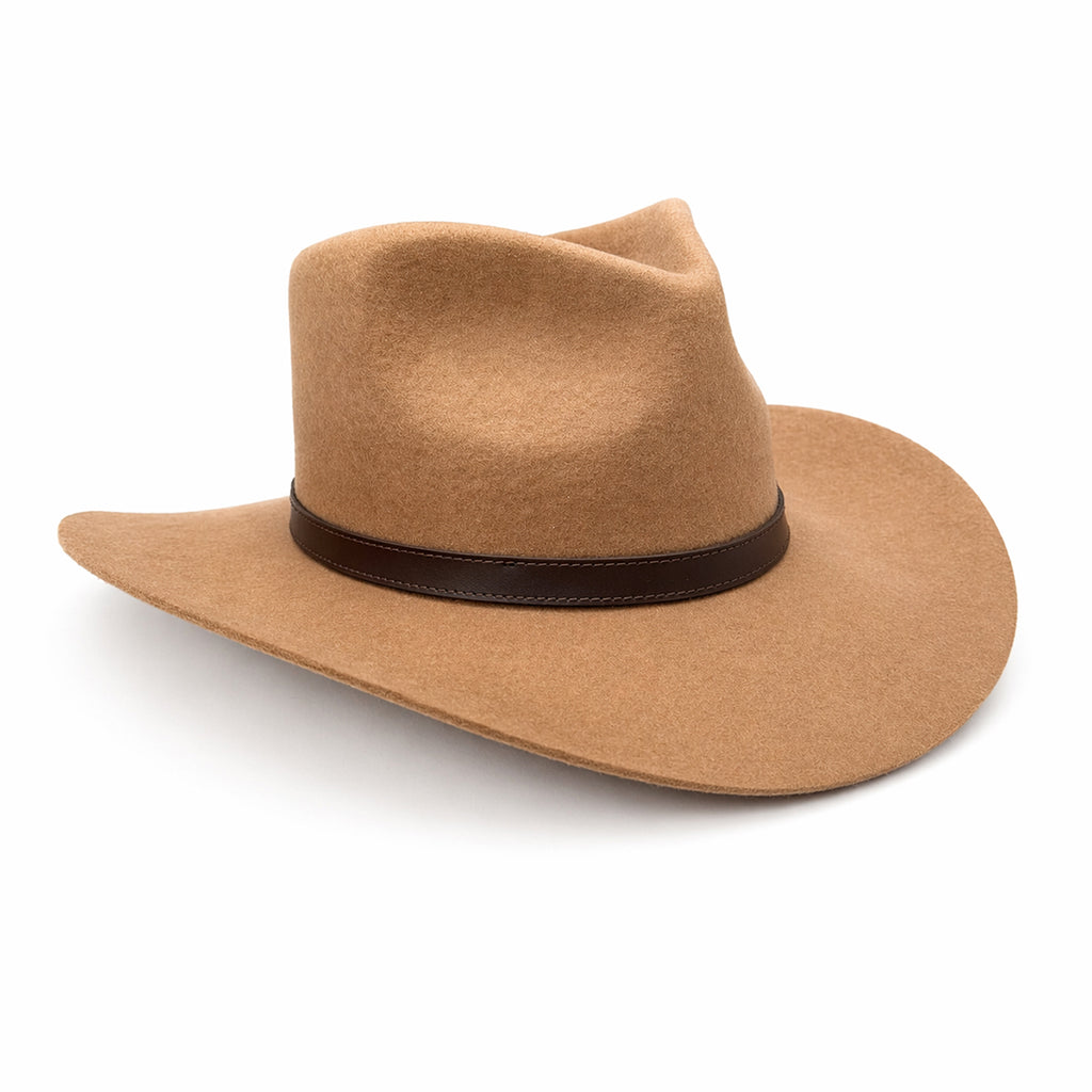 Outback King | Luxury Wool Felt | Big River | Sand