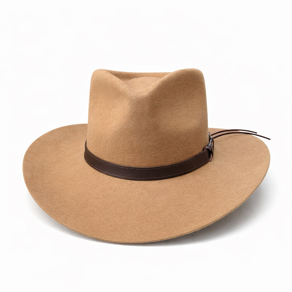 Outback King | Luxury Wool Felt | Big River | Sand