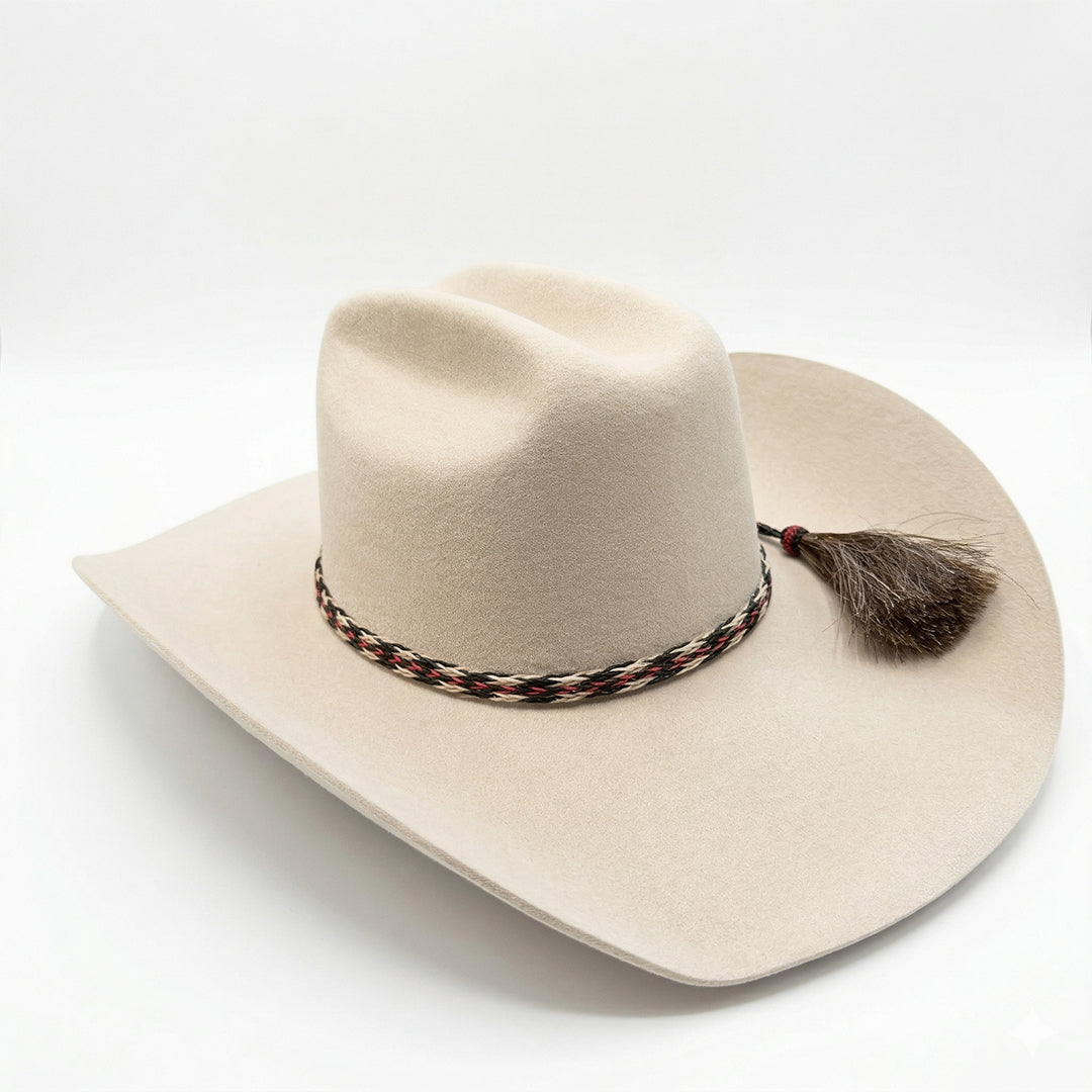 Outback King | Luxury Wool Felt | Cattleman | Silver Belly