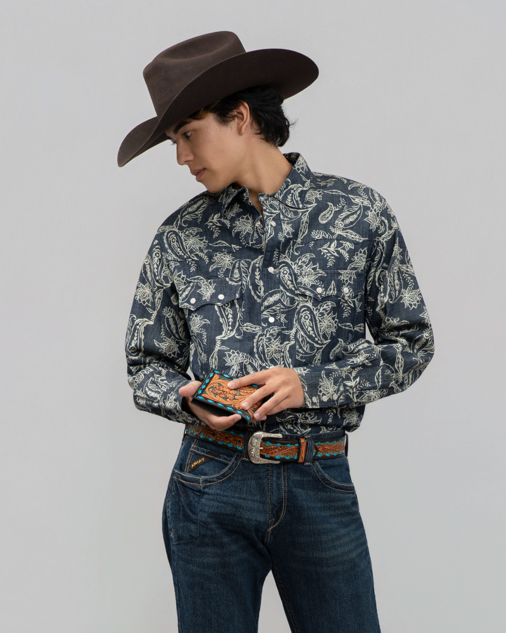 Outback King| Prairie Blossom | Men's Western Shirt – Outback Kings