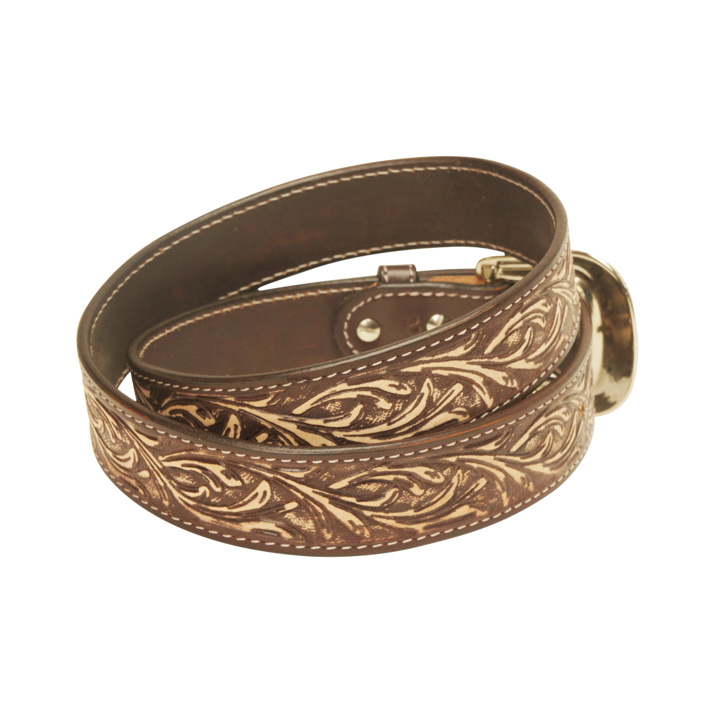 Outback King | Premium Western Belt | Antique Brown