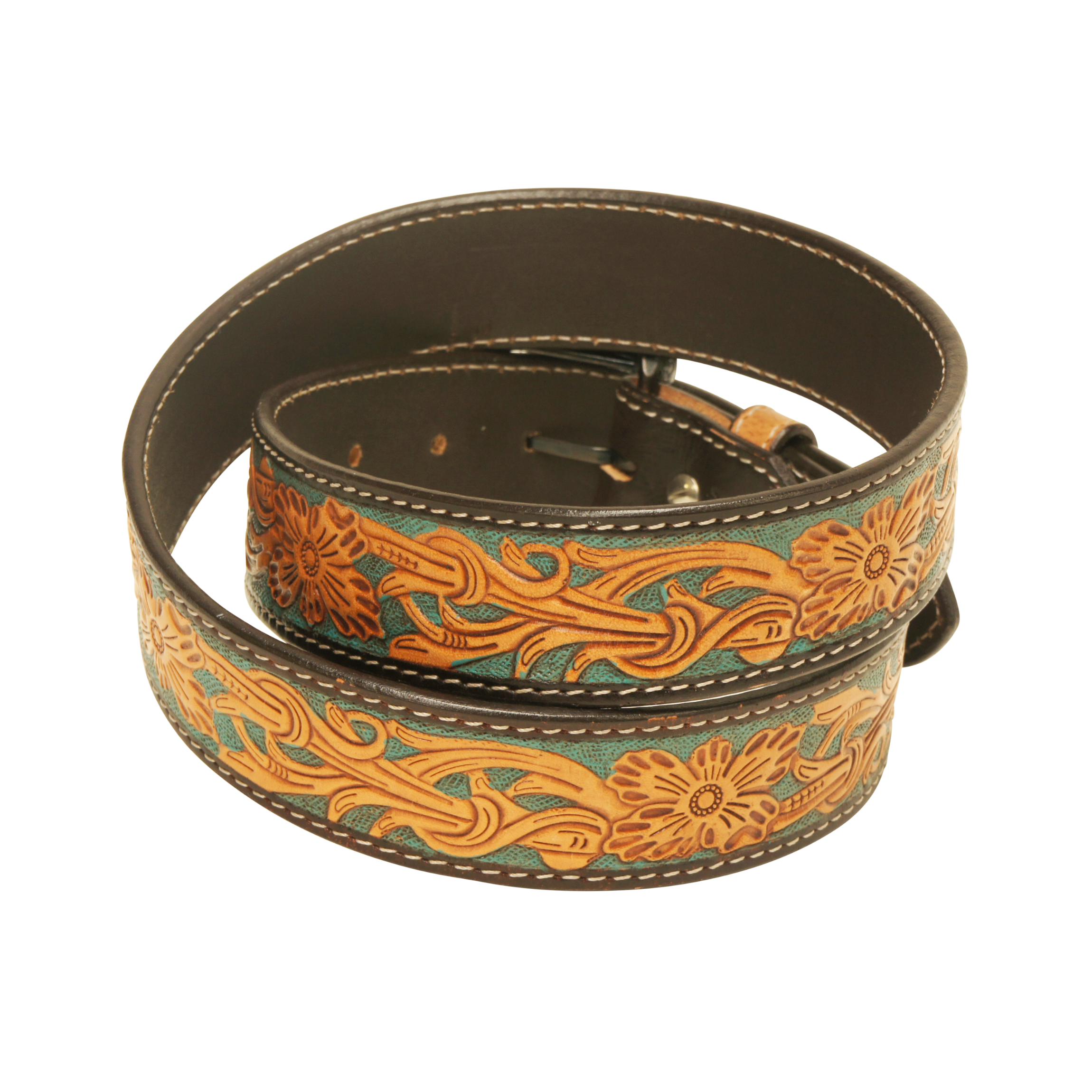 Outback King | Premium Western Belt | Turquoise Vine