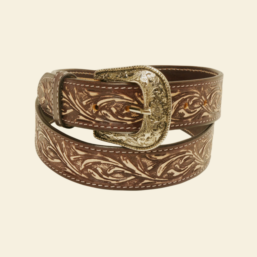 Outback King | Premium Western Belt | Antique Brown